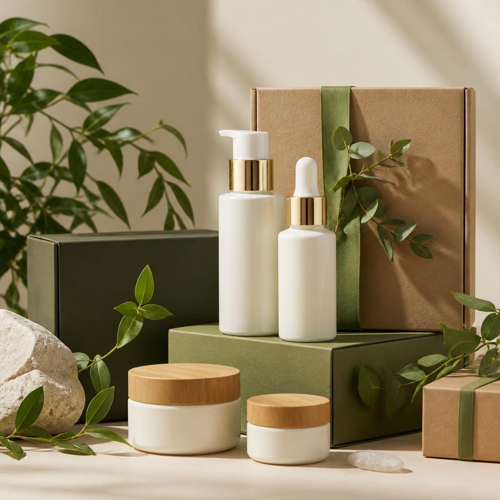 Custom skincare and cosmetics packaging